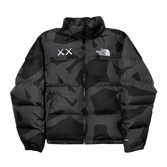 The North Face x KAWS Retro 1996 Nuptse Jacket 'Black' — XXS — Front View