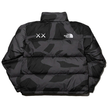 The North Face x KAWS Retro 1996 Nuptse Jacket 'Black' — XXS — Side View