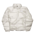 The North Face x KAWS Retro 1996 Nuptse Jacket 'Moonlight Ivory' — XXS — Front View