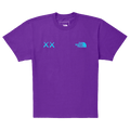 The North Face x KAWS Short-Sleeve Tee 'Gravity Purple' — XXS — Front View
