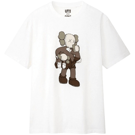 KAWS x Uniqlo Clean Slate Tee White — XXS — Front View