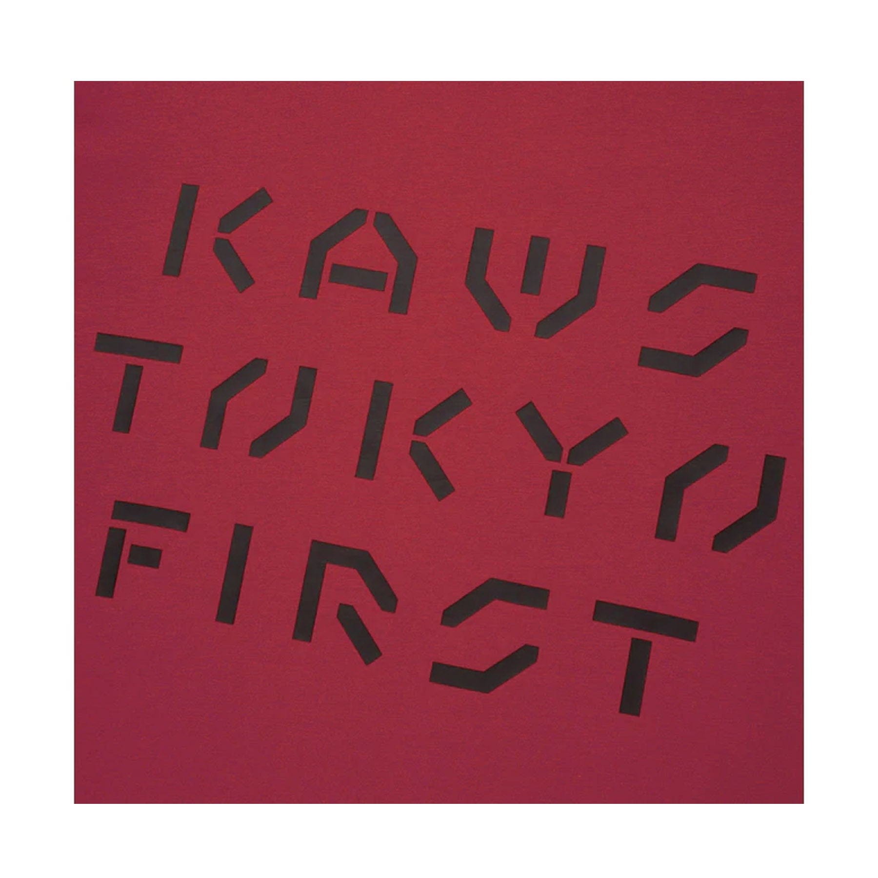 KAWS x Uniqlo Tokyo First Tee (Asia Sizing) Red — XXS — Side View