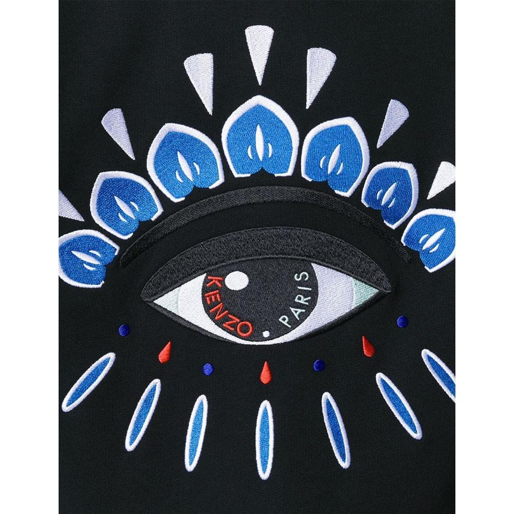 Kenzo Eye Sweatshirt 'Black' — XXS — Side View