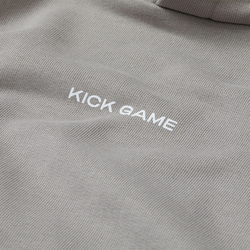 Kick Game Logo Hoodie 'Atmosphere' — XXS — Back View