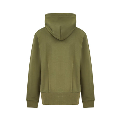 Kick Game Logo Hoodie 'Olive' — XXS — Back View