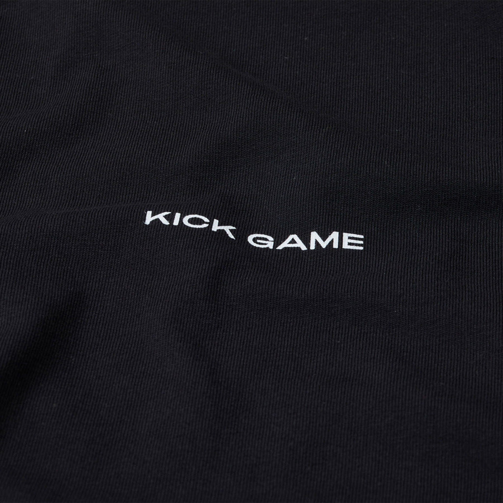 Kick Game Logo T-Shirt 'Black' — XXS — Back View