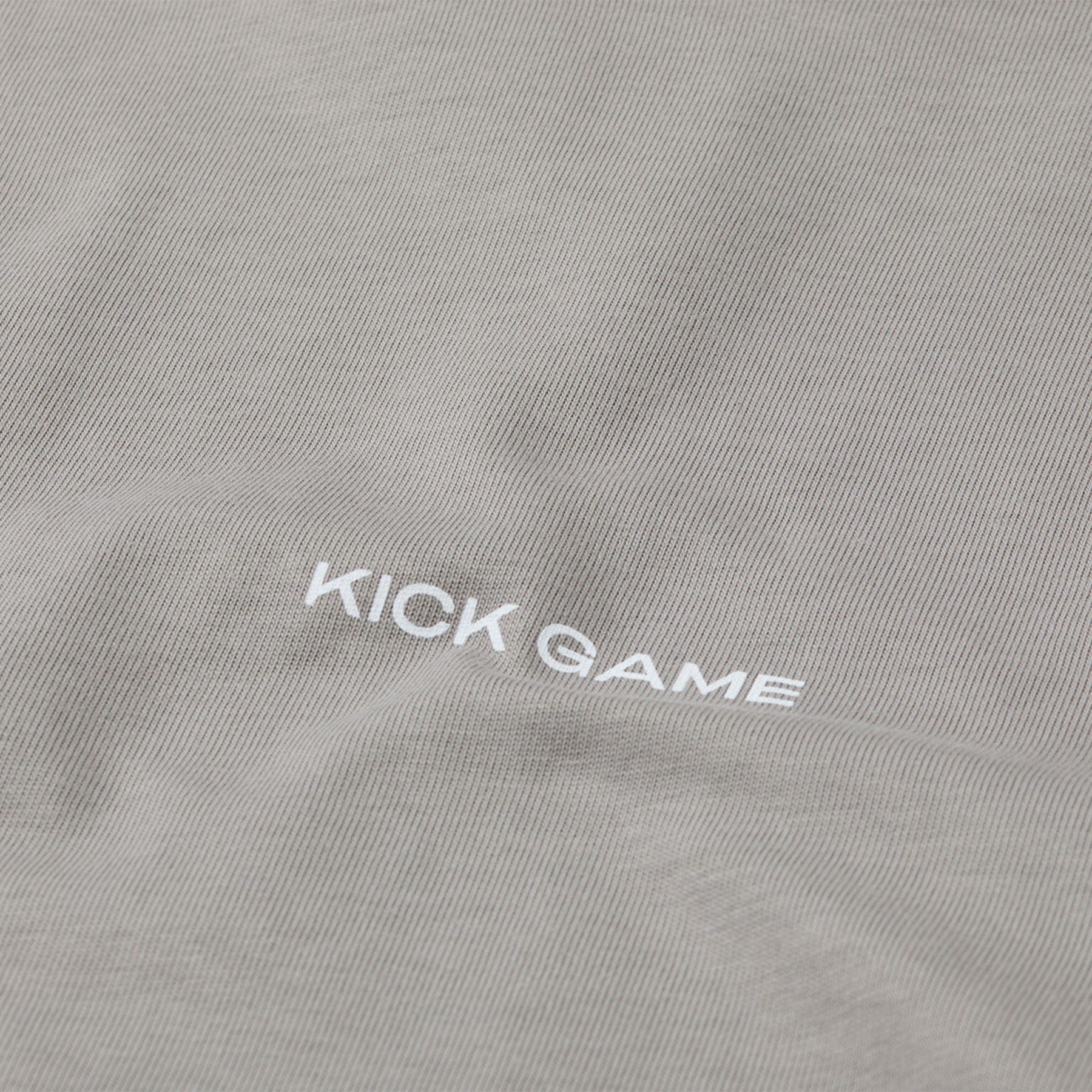 Kick Game Logo T-Shirt 'Atmosphere' — XXS — Back View