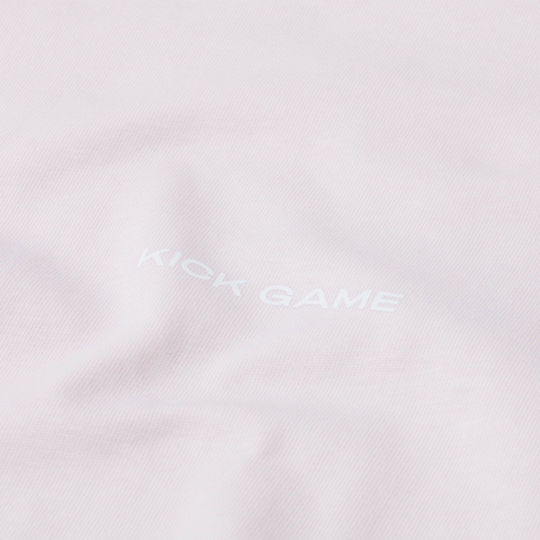 Kick Game Logo T-Shirt 'Pink' — XXS — Back View