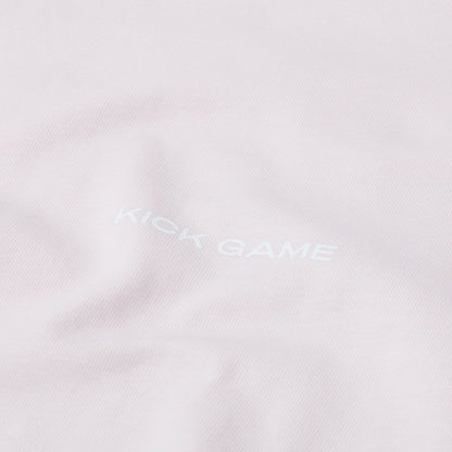 Kick Game Logo T-Shirt 'Pink' — XXS — Back View