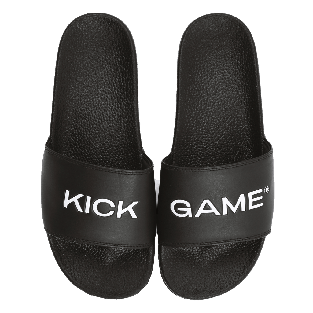 KG Core Slides 'Black/White' — UK 1 — Back View