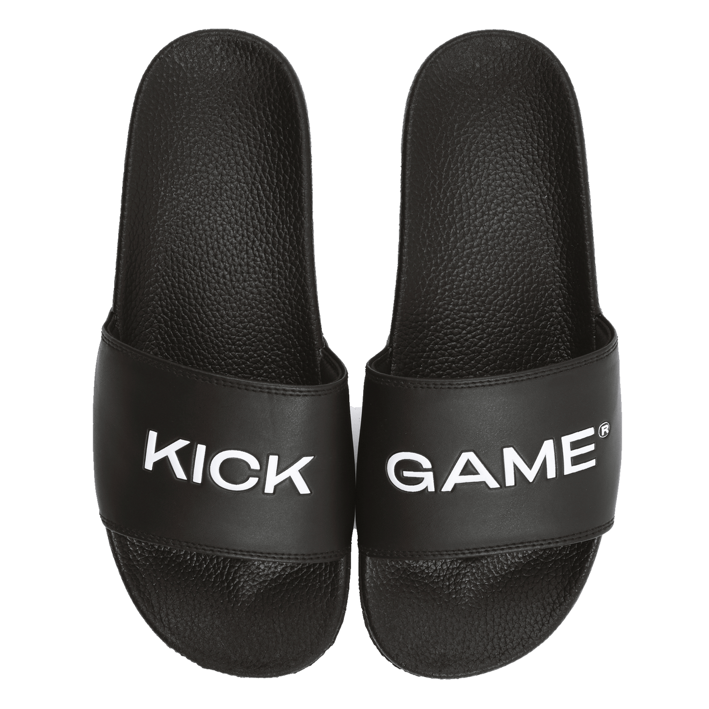KG Core Slides 'Black/White' — UK 1 — Back View