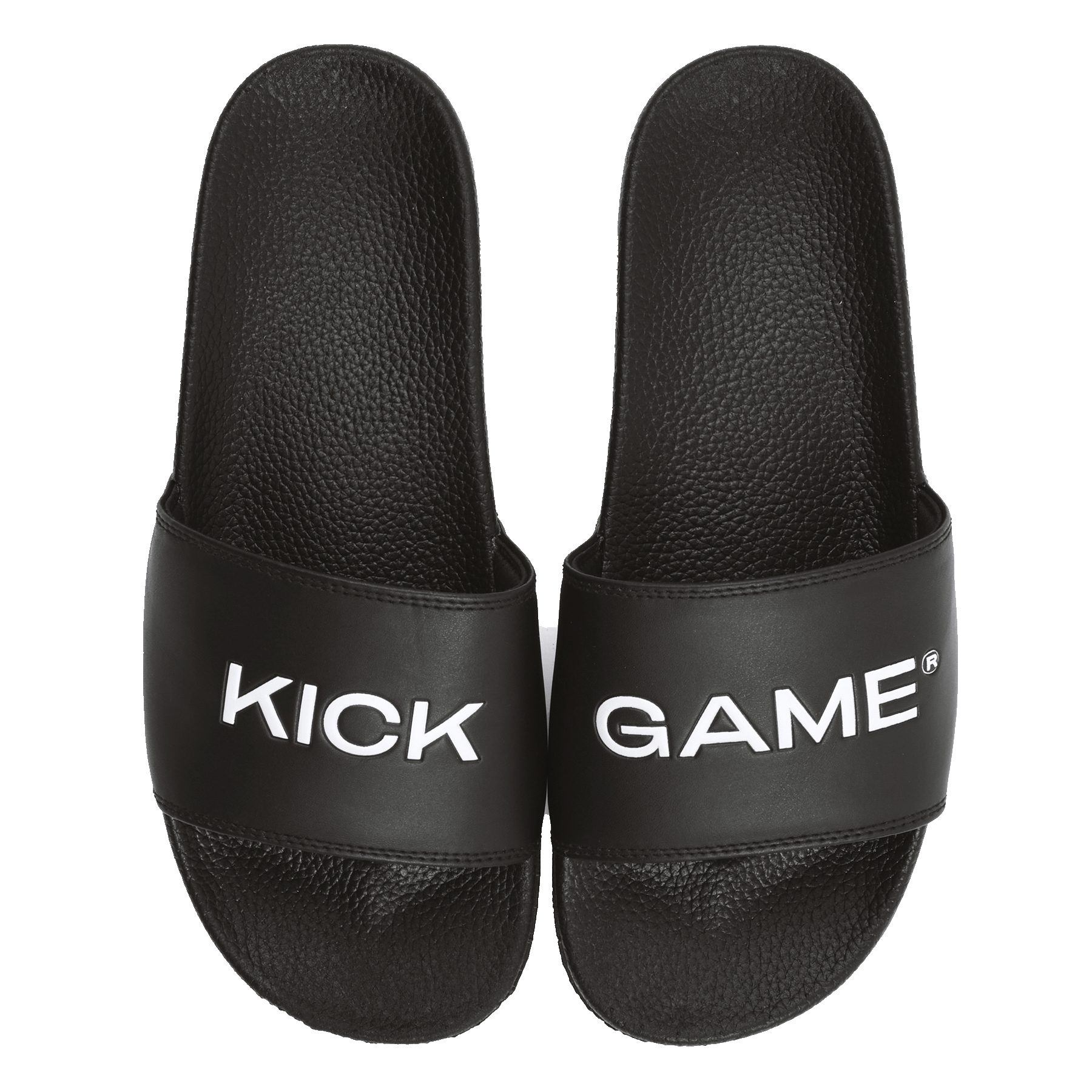 KG Core Slides 'Black/White' — UK 1 — Back View