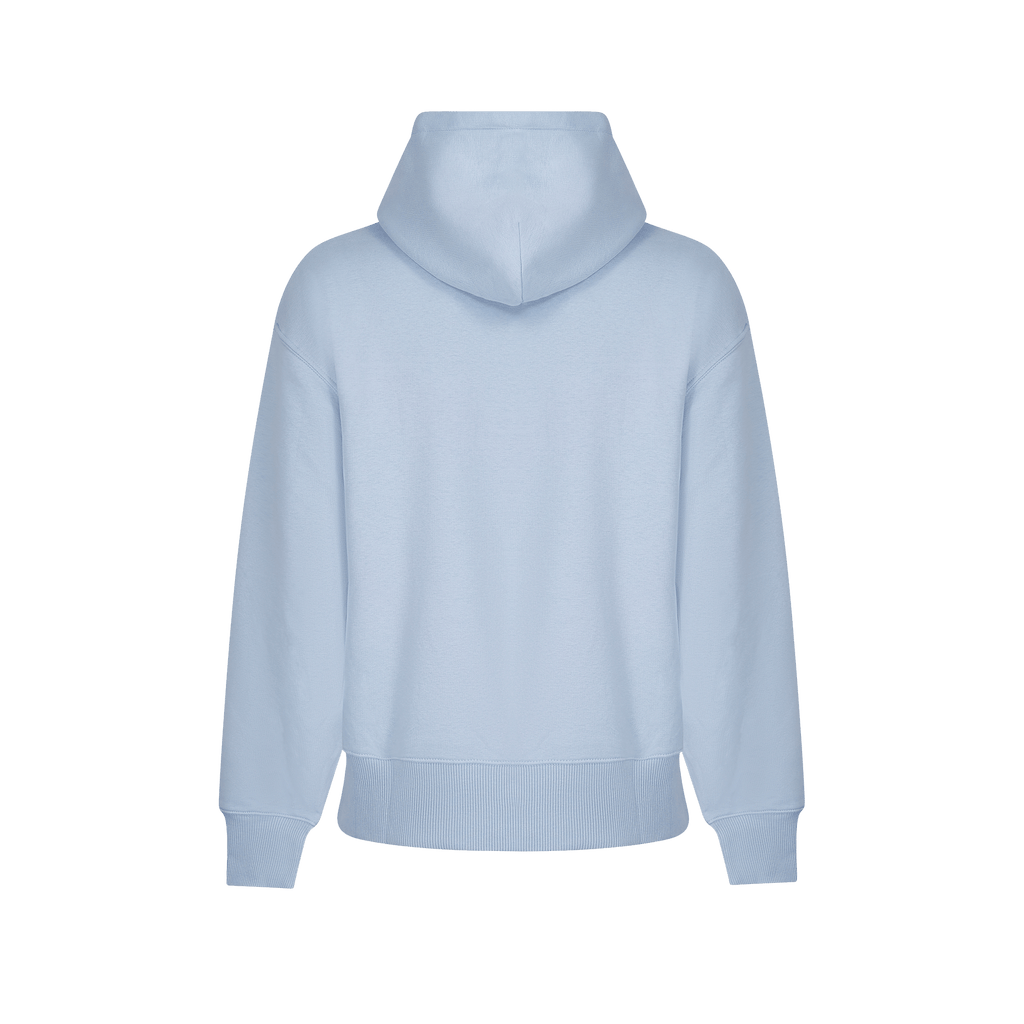 Kick Game Logo Hoodie 'Light Blue' — XXS — Side View