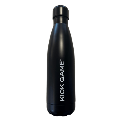 KG Thermal Bottle 'Black' — Front View