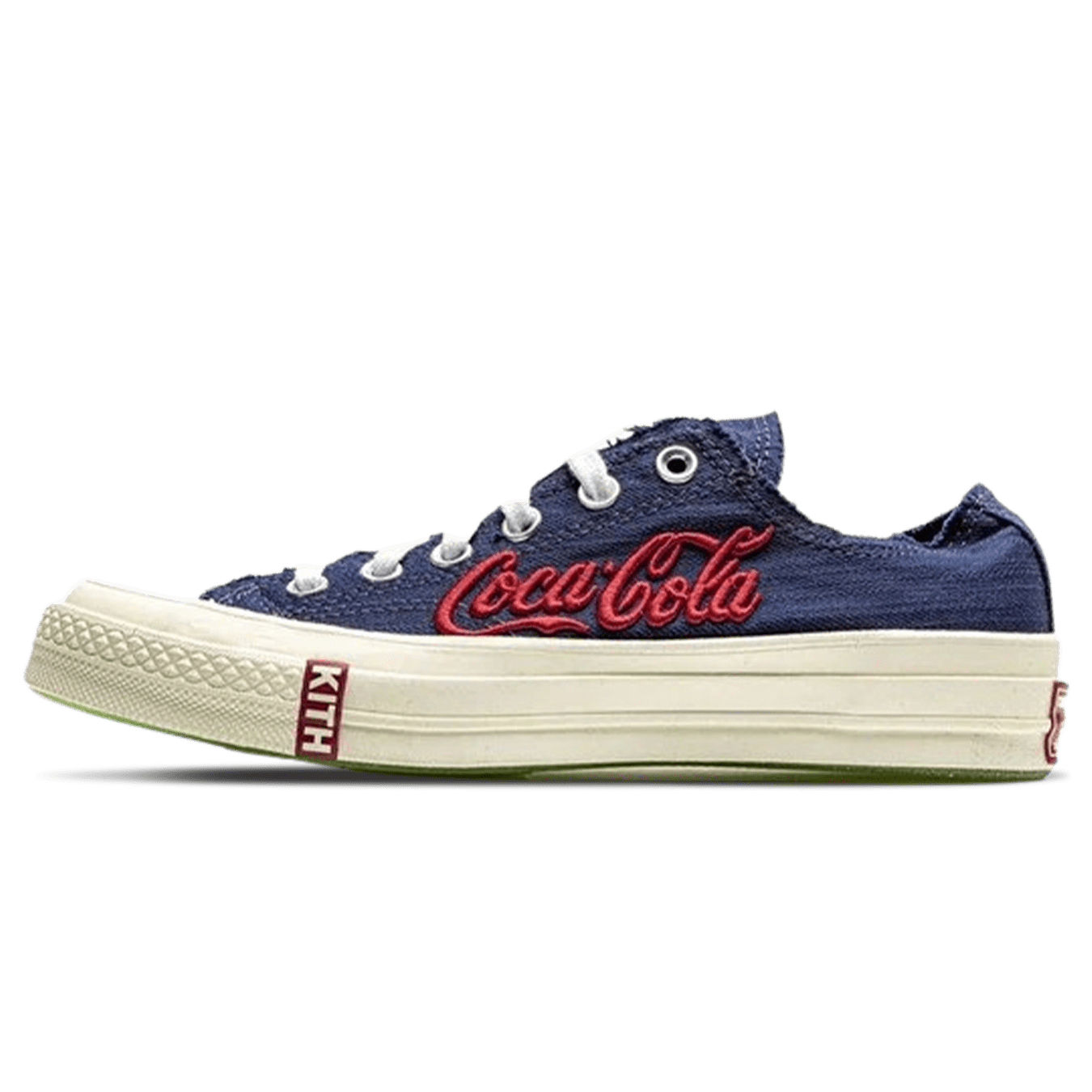 Converse Chuck 70 Low x Kith x Coca-Cola 'Navy' — 4.5 UK | 37.5 EU — Front View