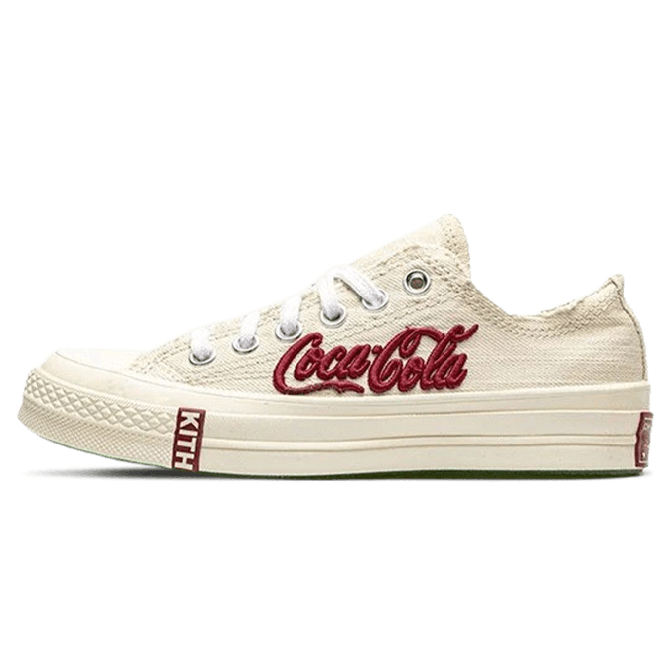 Converse Chuck 70 Low x Kith x Coca-Cola 'White' — UK 3 | EU 35 | US 3 — Front View