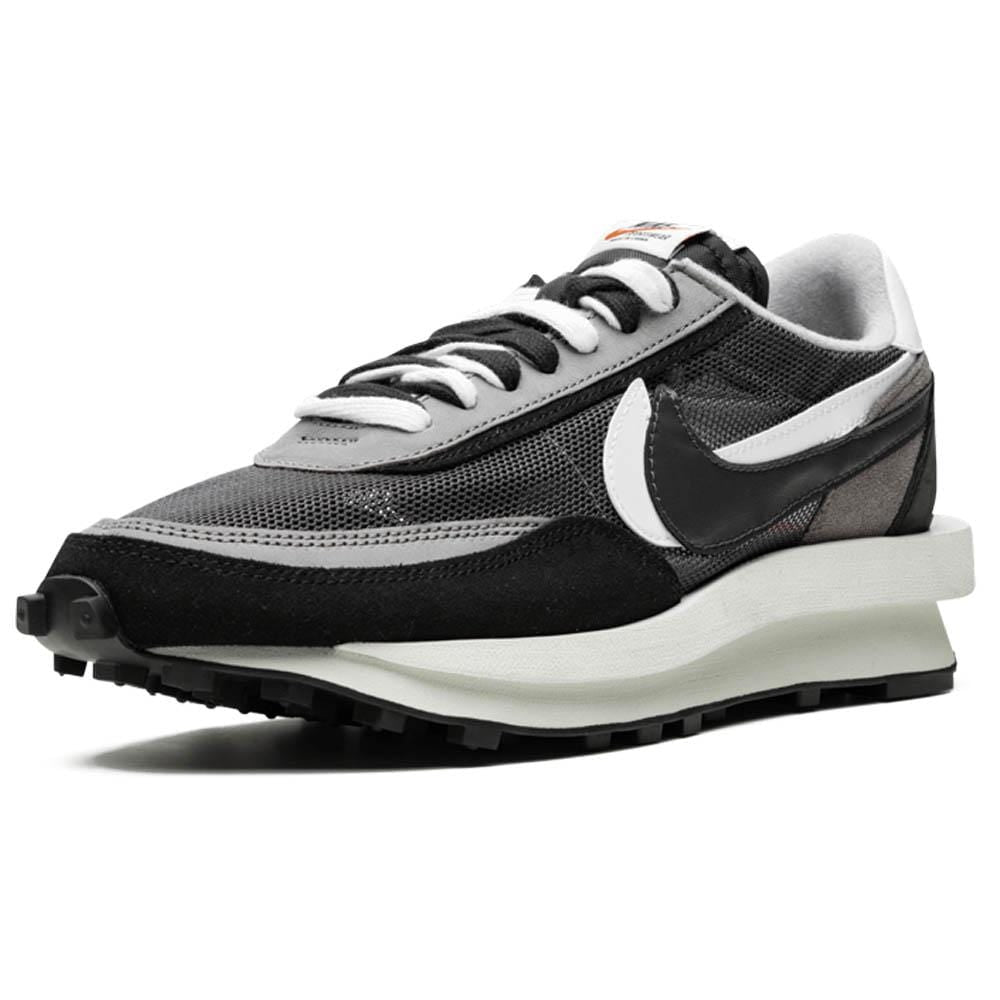 Sacai x LDWaffle 'Black' — UK 3 | EU 35.5 | US 3.5 — Top View