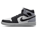 Air Jordan 1 Mid SE Wmns 'Light Steel Grey Canvas' — UK 2.5 | EU 35.5 | US 5 — Front View