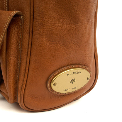 Mulberry Tote Roxanne Tote in Oak, Leather — Side View