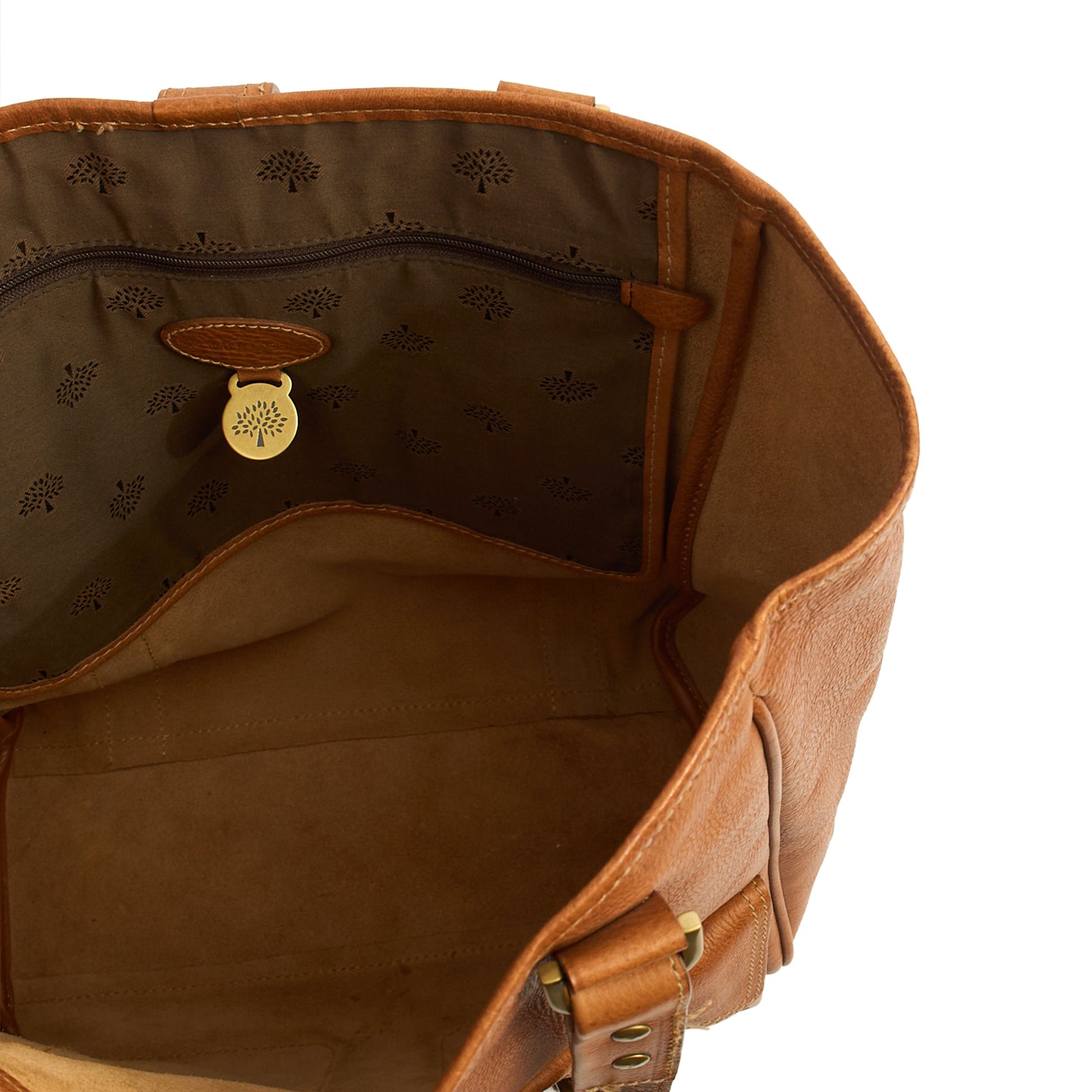 Mulberry Tote Roxanne Tote in Oak, Leather — Lifestyle View