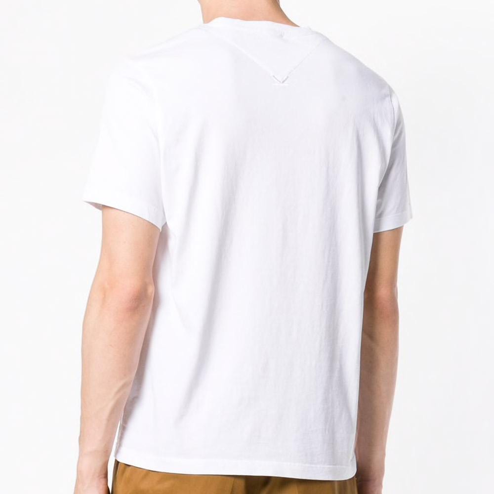 Kenzo Logo T-Shirt White — XXS — Top View