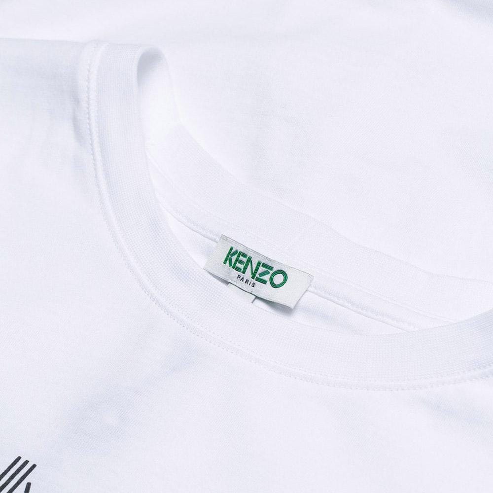 Kenzo Logo T-Shirt White — XXS — Detail View