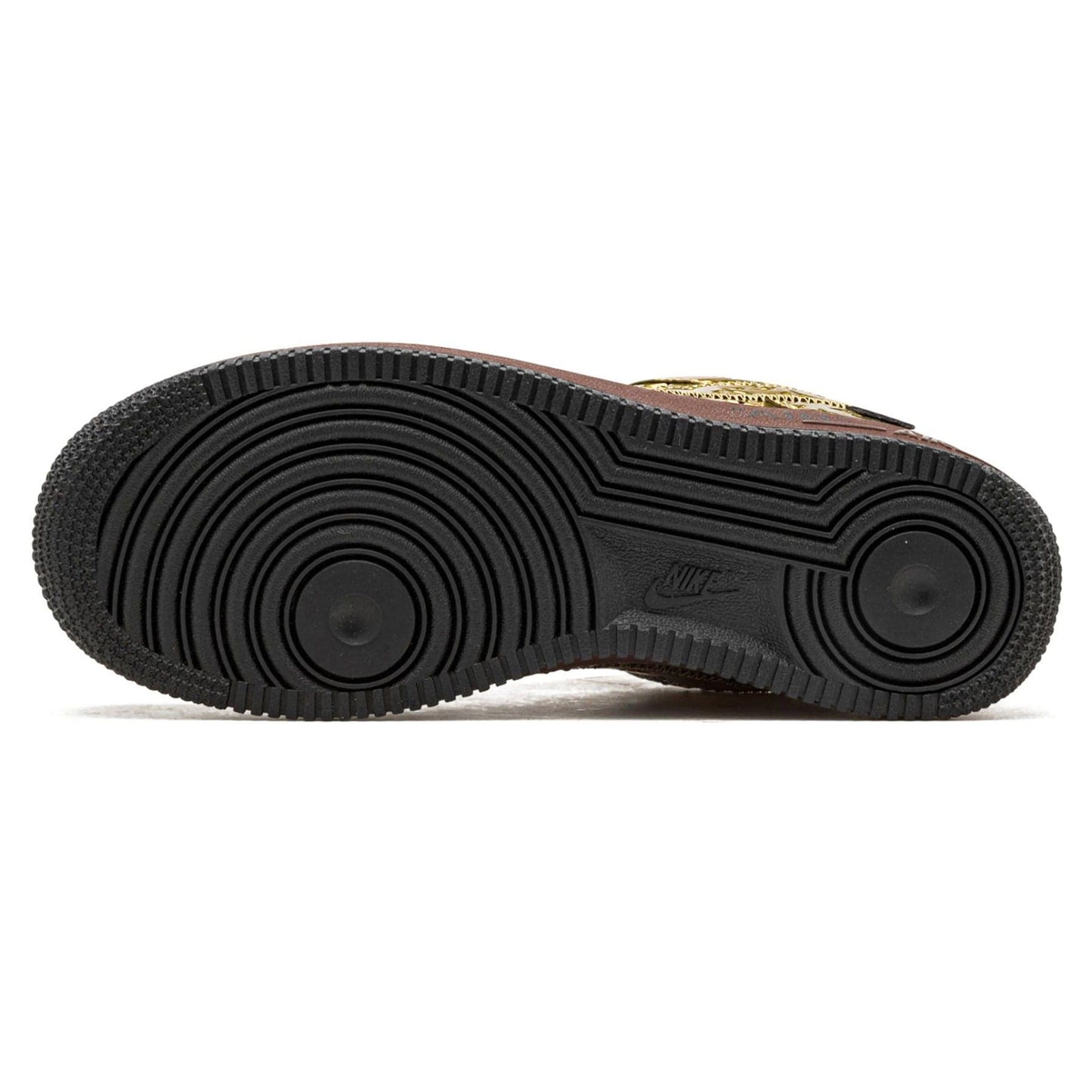Louis Vuitton Nike Air Force 1 Low By Virgil Abloh Metallic Gold — UK 3 | EU 35.5 | US 3.5 — Back View