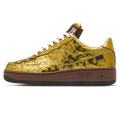 Louis Vuitton Nike Air Force 1 Low By Virgil Abloh Metallic Gold — UK 3 | EU 35.5 | US 3.5 — Front View