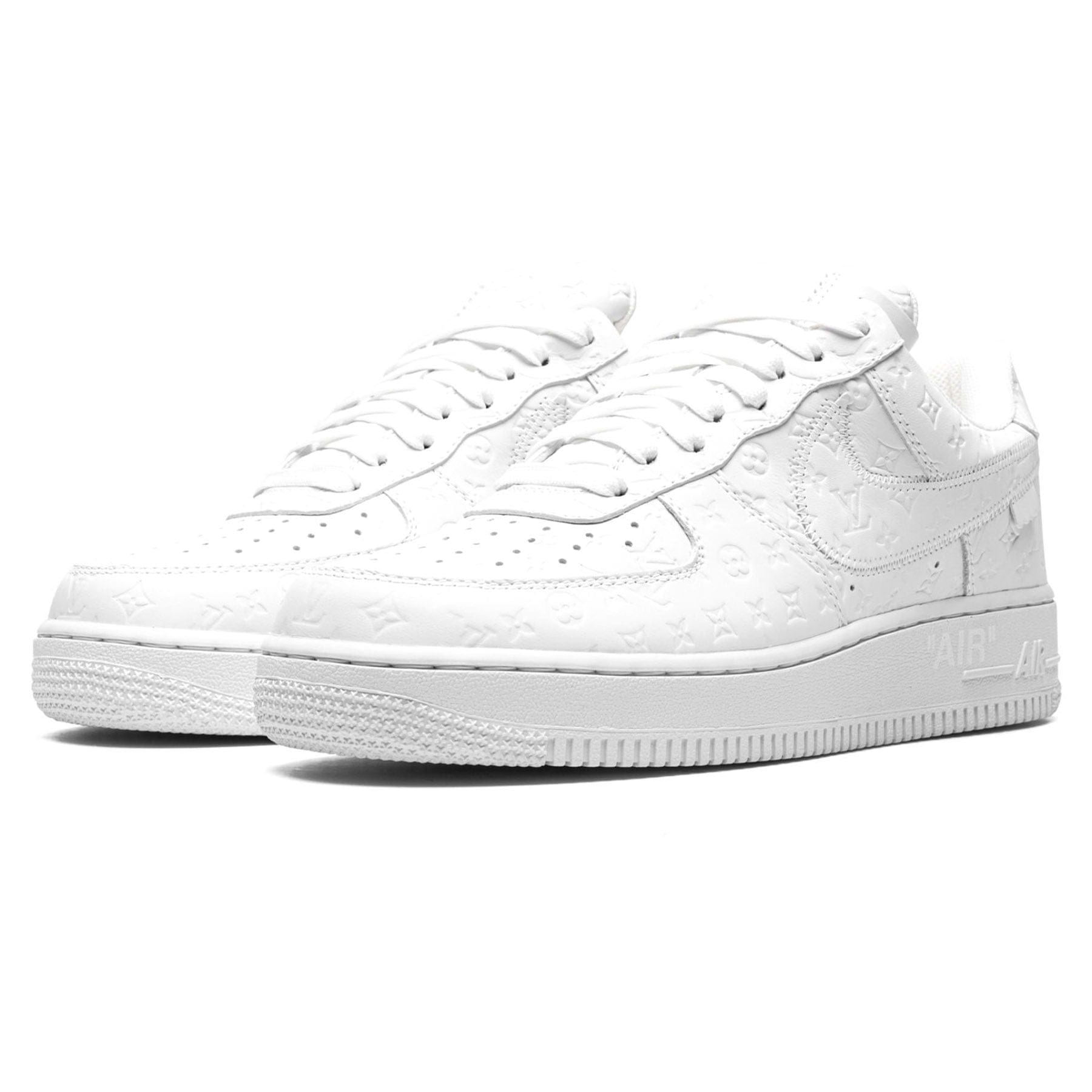 Louis Vuitton Nike Air Force 1 Low By Virgil Abloh White — UK 3 | EU 35.5 | US 3.5 — Side View