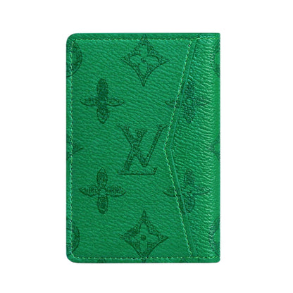 Louis Vuitton Pocket Organizer Monogram Green — Side View