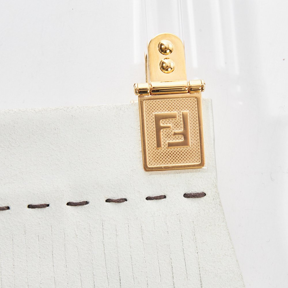 Fendi Tote Shoulder Bag in Blue, Leather — Alternate View 11