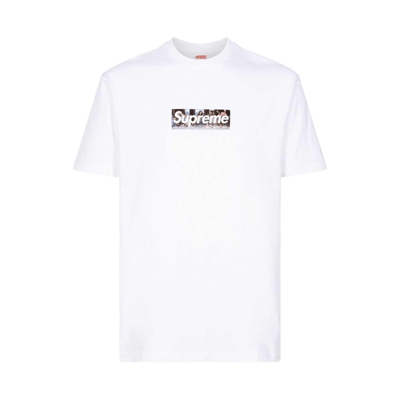 Supreme Milan Box Logo Tee 'White' — XXS — Front View