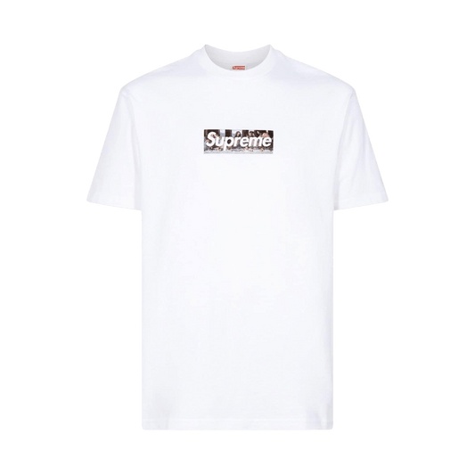 Supreme Milan Box Logo Tee 'White' — XXS — Front View