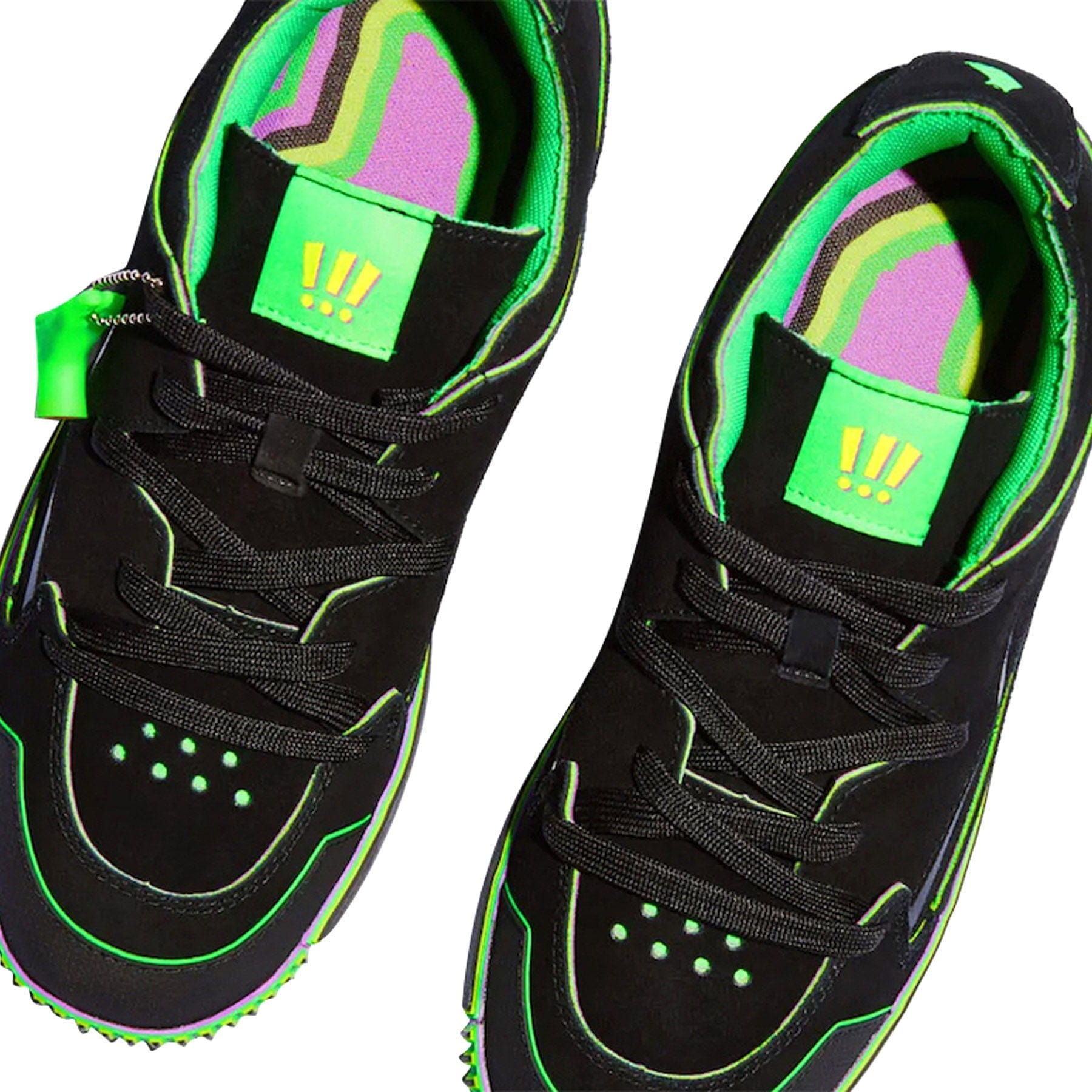 MSCHF Gobstomper 'Sour Edition' — UK 3 | EU 35.5 | US 3.5 — Top View