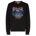 Kenzo Tiger Logo-Embroidered Sweatshirt "Black" — XXS — Front View
