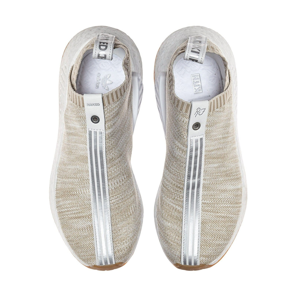 Adidas NMD_CS2 Primeknit x Kith x Naked 'Tan' — UK 3.5 | EU 36 | US 4 — Back View