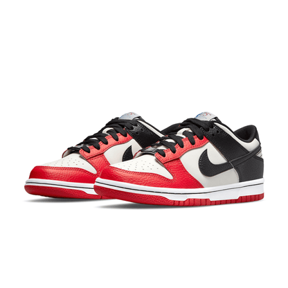 NBA x Nike Dunk Low EMB GS '75th Anniversary - Chicago' — UK 13.5 | EU 32 | US 1Y — Side View