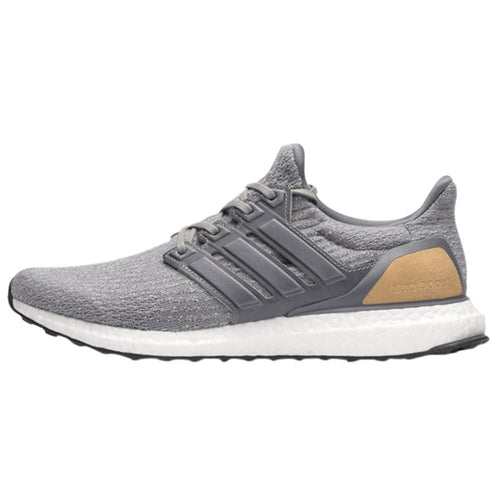 adidas Ultra Boost 3.0 LTD Mid Grey  Leather Cage — UK 3.5 | EU 36 | US 4 — Front View