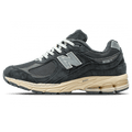 New Balance 2002R 'Black Dark Grey' — UK 3.5 | EU 36 | US 4 — Front View