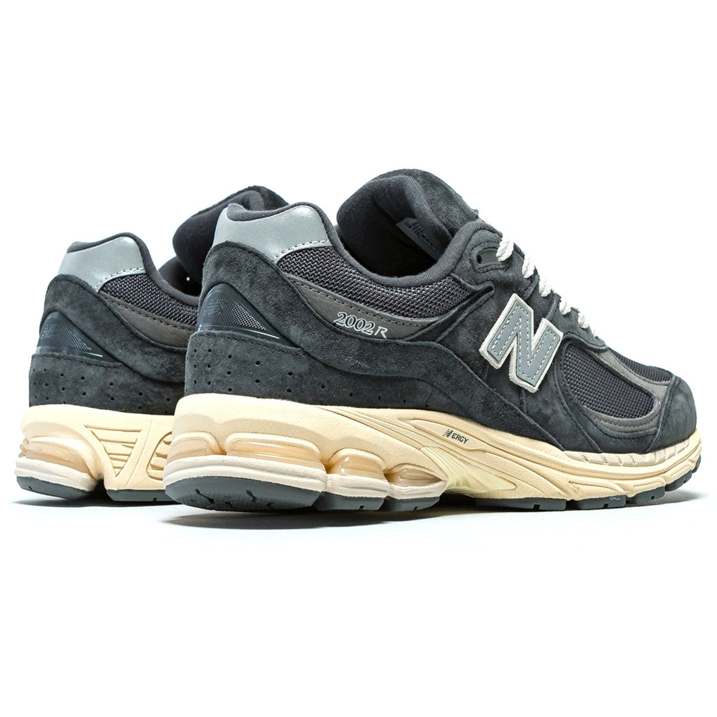 New Balance 2002R 'Black Dark Grey' — UK 3.5 | EU 36 | US 4 — Side View
