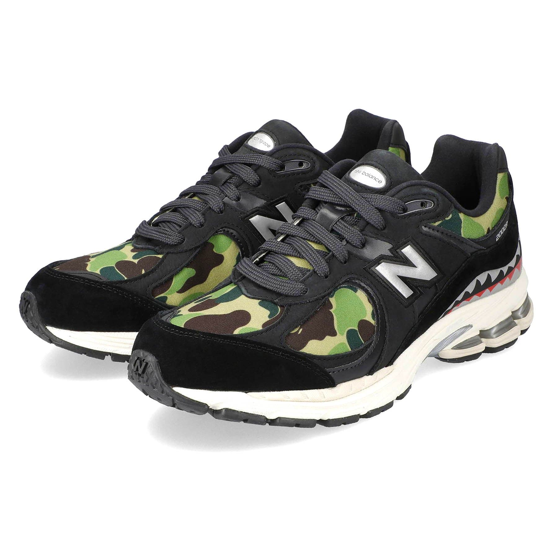 BAPE x 2002R 'Apes Together Strong - Black Camo' — UK 3.5 | EU 36 | US 4 — Side View