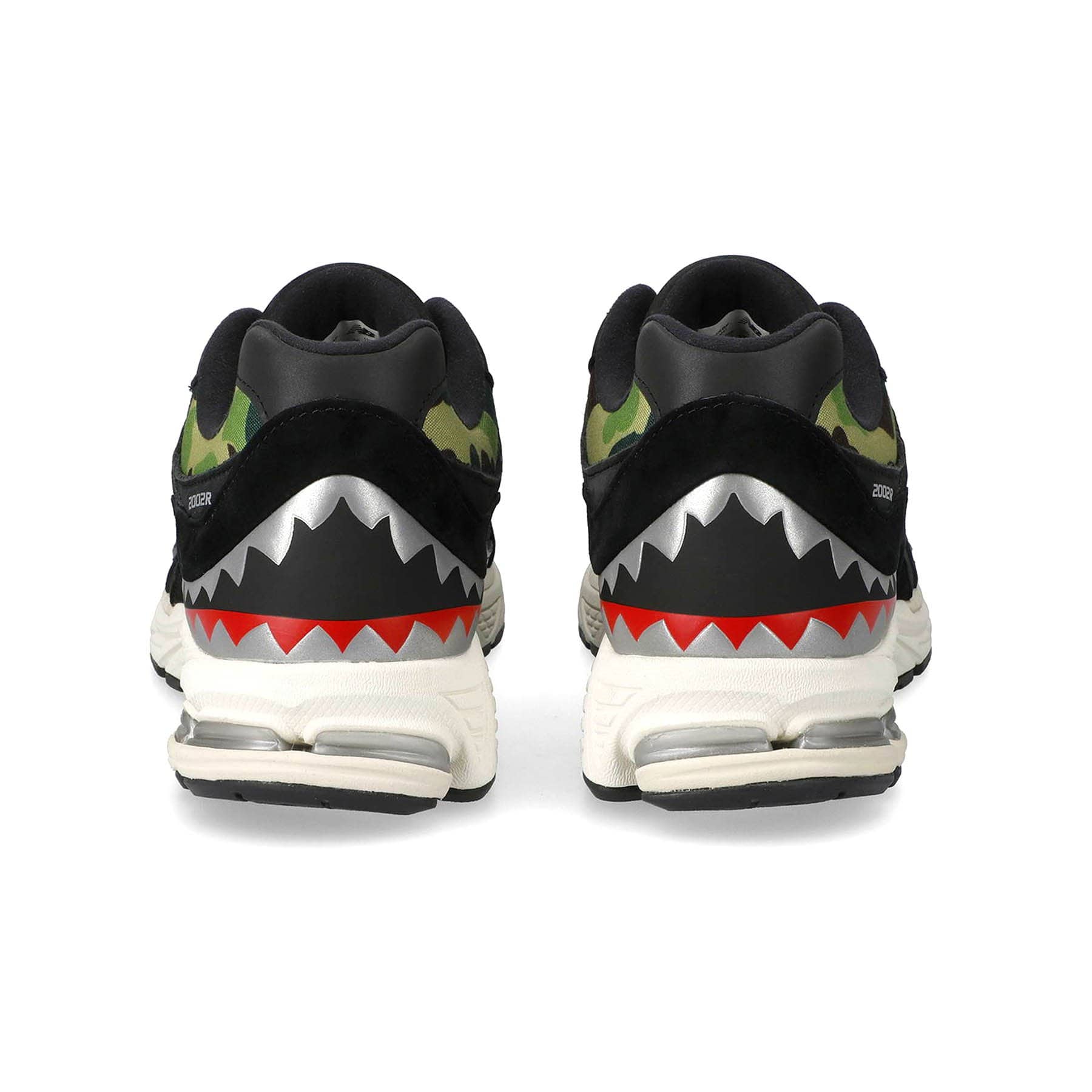 BAPE x 2002R 'Apes Together Strong - Black Camo' — UK 3.5 | EU 36 | US 4 — Back View