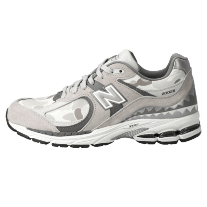 BAPE x 2002R 'Apes Together Strong - Grey Camo' — UK 3.5 | EU 36 | US 4 — Front View