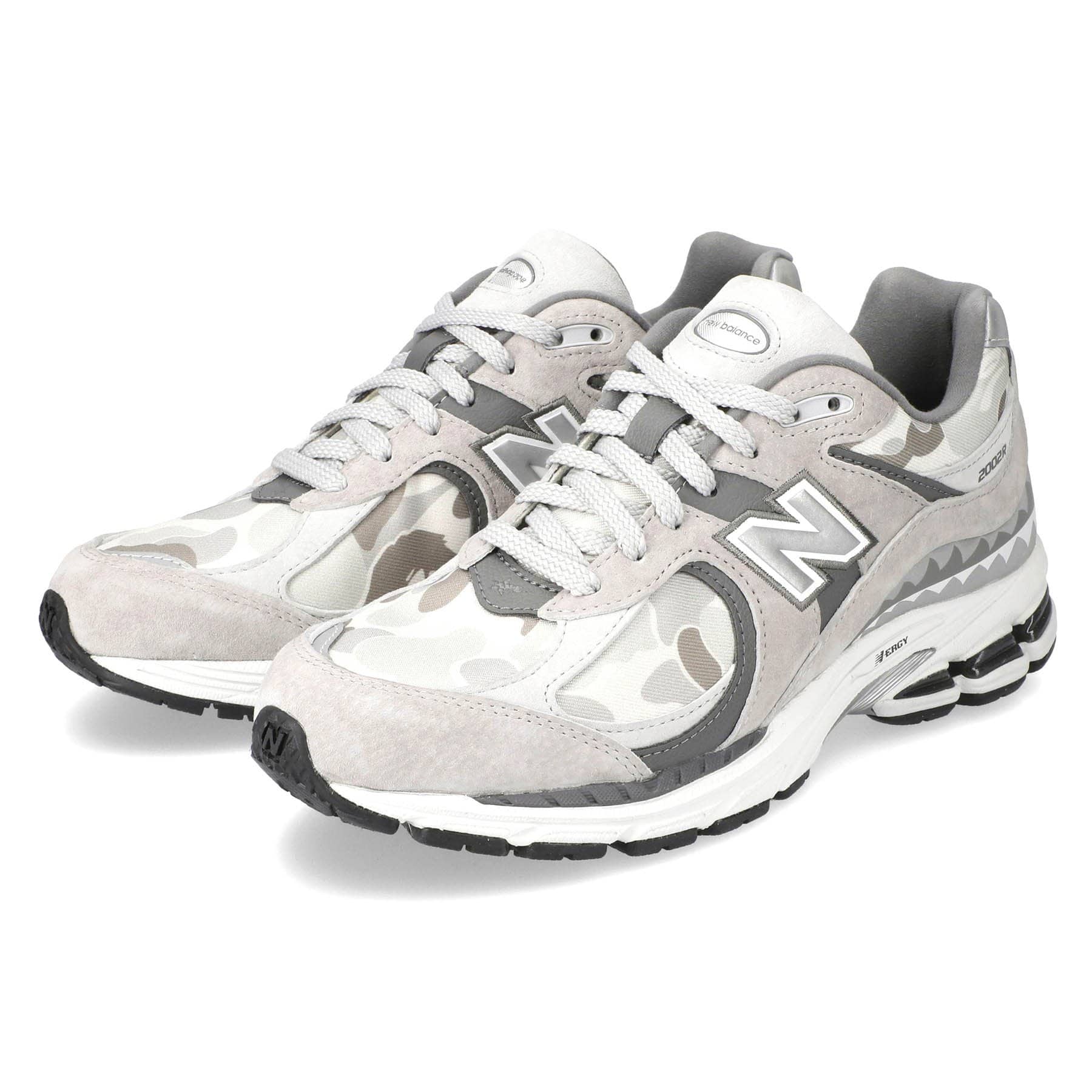 BAPE x 2002R 'Apes Together Strong - Grey Camo' — UK 3.5 | EU 36 | US 4 — Side View
