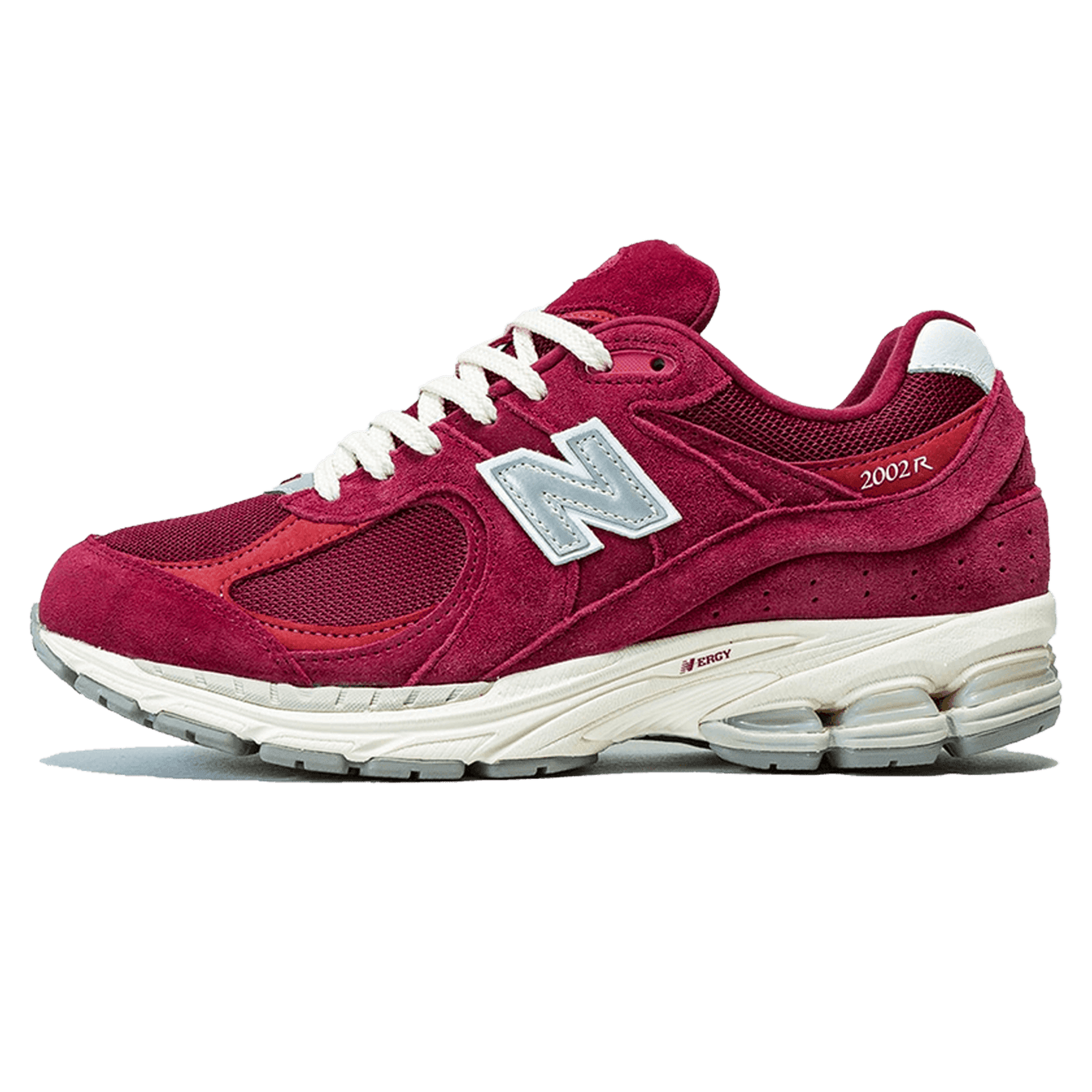 New Balance 2002R 'Suede Pack - Garnet Deep Earth Red' — UK 3.5 | EU 36 | US 4 — Front View