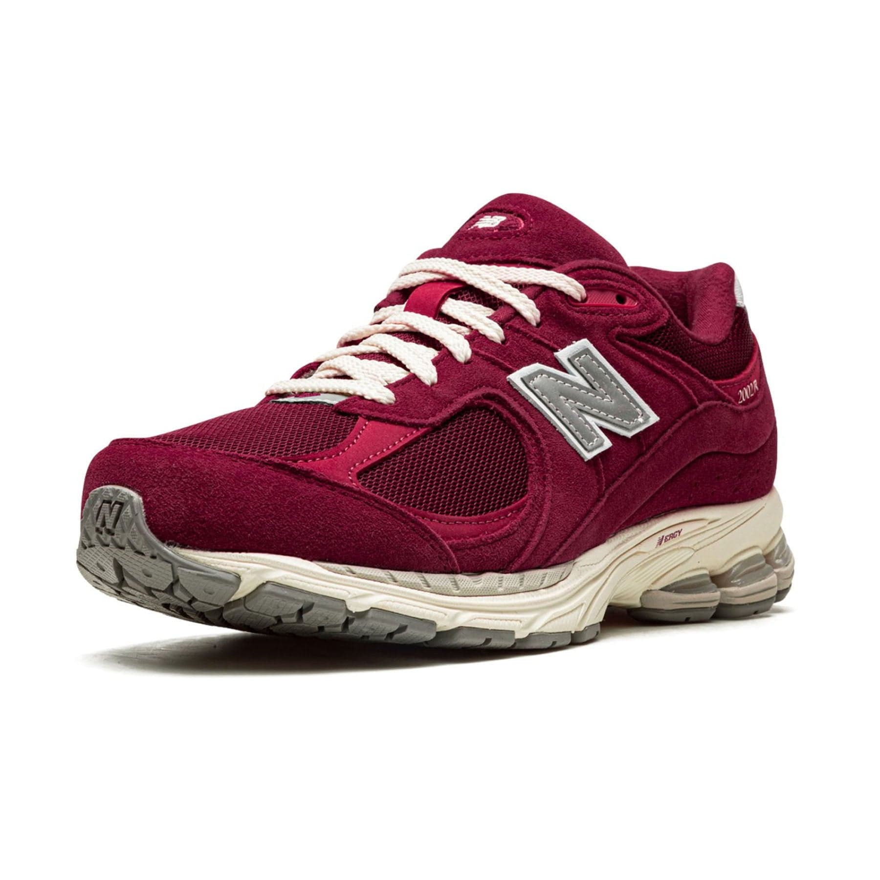 New Balance 2002R 'Suede Pack - Garnet Deep Earth Red' — UK 3.5 | EU 36 | US 4 — Top View