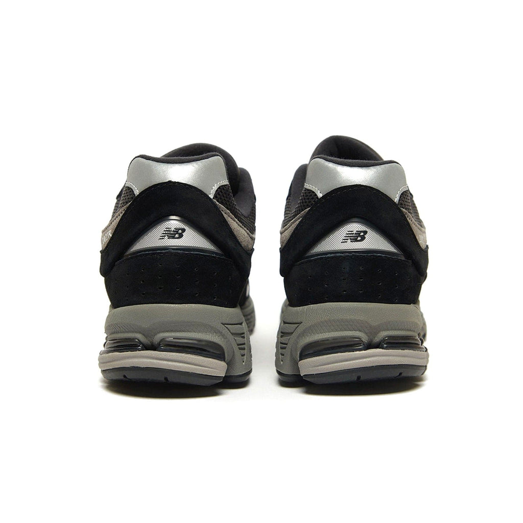 New Balance 2002R 'Black Dark Grey White' — UK 3.5 | EU 36 | US 4 — Top View