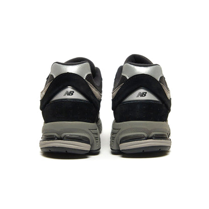New Balance 2002R 'Black Dark Grey White' — UK 3.5 | EU 36 | US 4 — Top View
