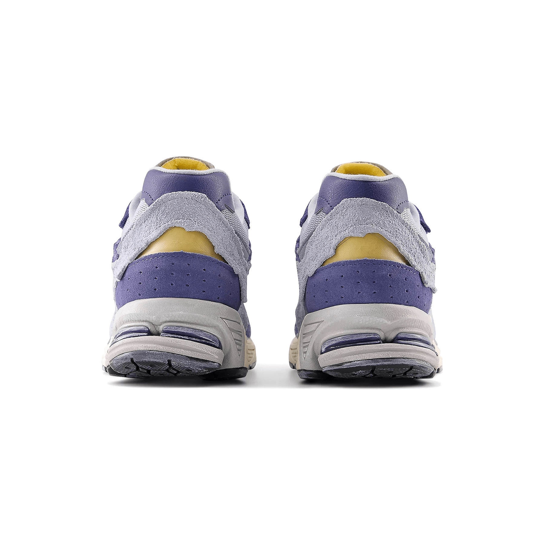 New Balance 2002R Protection Pack Light Arctic Grey Purple — UK 3.5 | EU 36 | US 4 — Top View