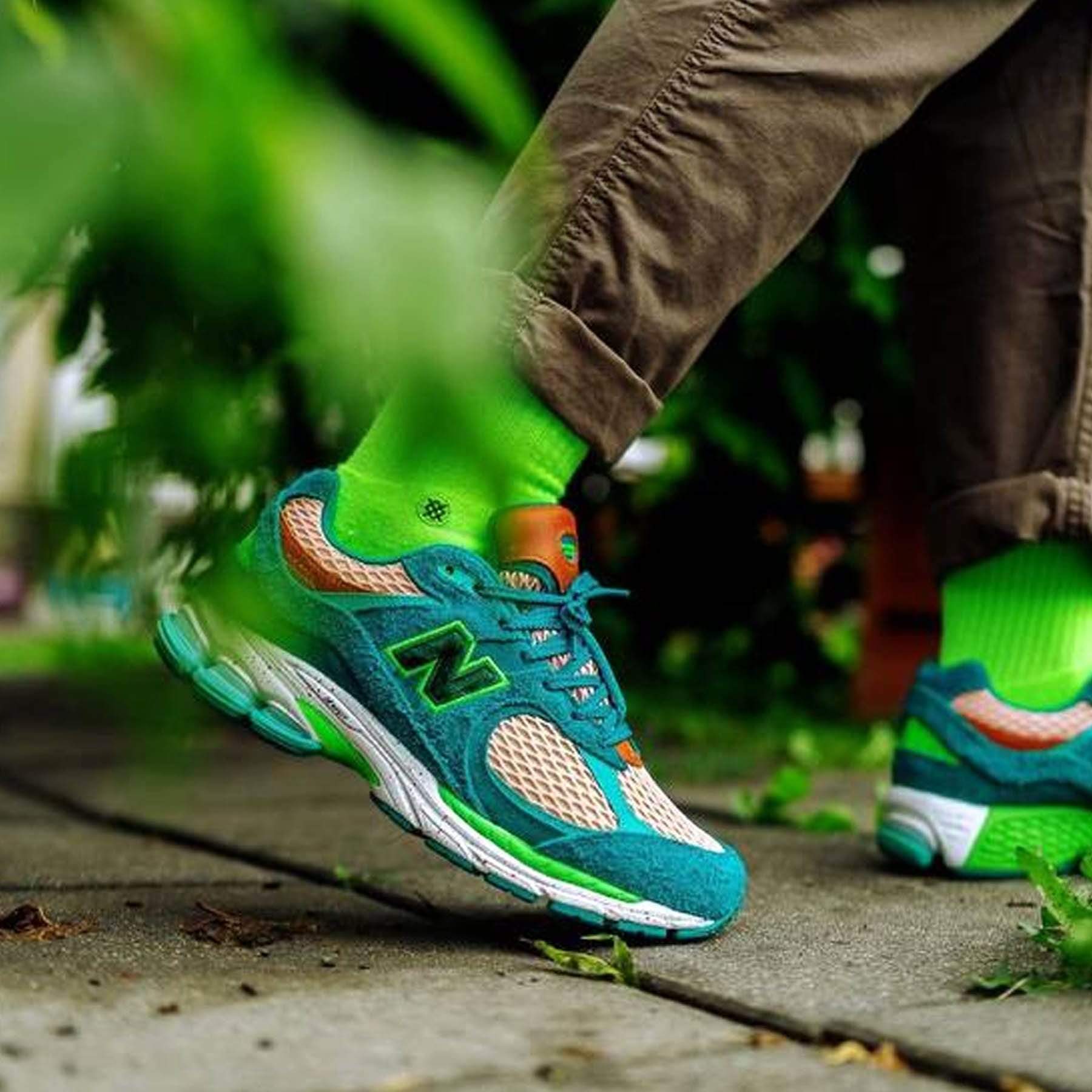 Salehe Bembury x New Balance 2002R ‘Water Be The Guide’ — UK 3.5 | EU 36 | US 4 — Lifestyle View